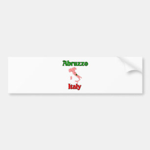 Adesivo Para Carro Abruzzo Italia