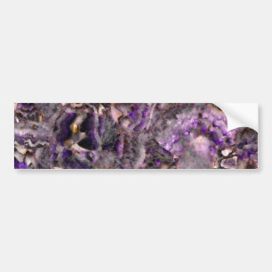 Adesivo Para Carro Abstrato Ametist Quartz