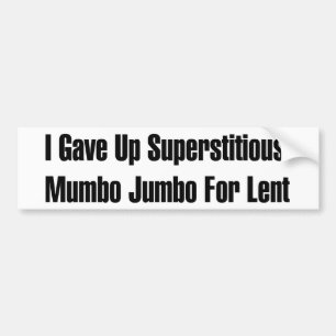 Adesivo Para Carro Absurdo supersticioso