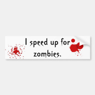 Adesivo Para Carro Acelere para zombis