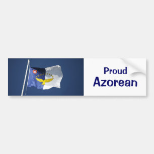 Adesivo Para Carro Açoriano orgulhoso