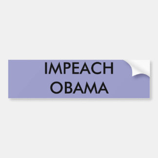 ADESIVO PARA CARRO ACUSE OBAMA