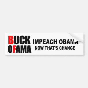 Adesivo Para Carro Acuse Obama - agora que é a mudança