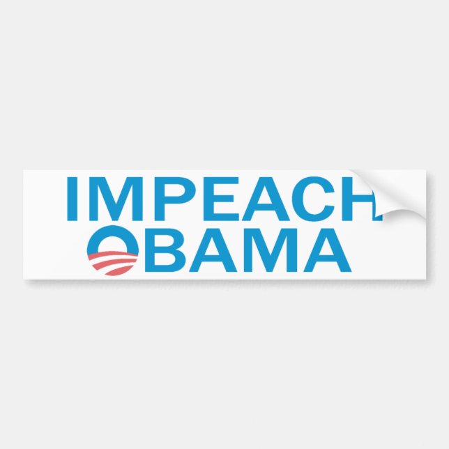 Adesivo Para Carro Acuse Obama Bumpersticker (Frente)