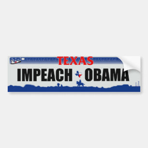 Adesivo Para Carro Acuse Obama - Texas
