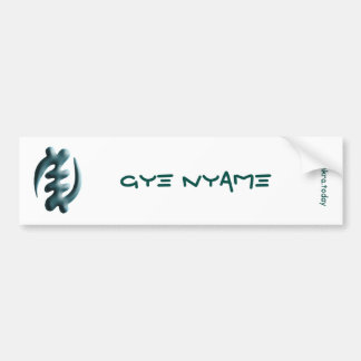 Adesivo Para Carro Adinkra - Gye Nyame