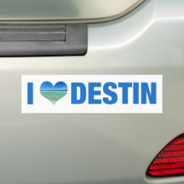 Adesivo Para Carro Adoro Destruir Flórida Cute Beach