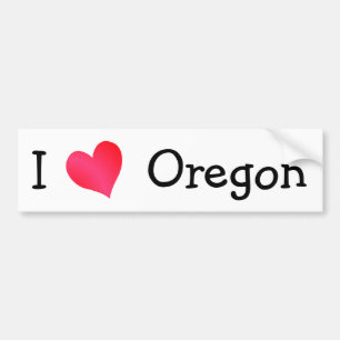 Adesivo Para Carro Adoro Oregon