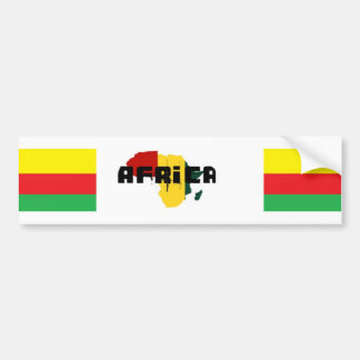 Adesivo Para Carro africa rasta