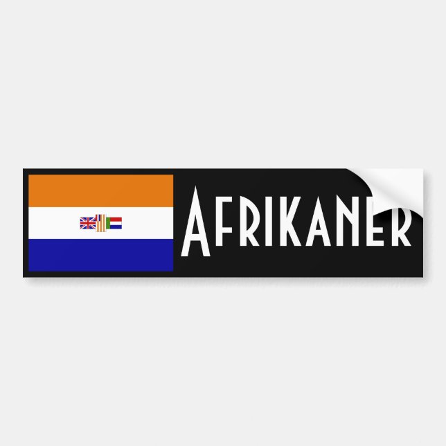 Adesivo Para Carro Afrikaner (Frente)