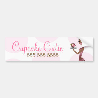 Adesivo Para Carro Afro-americano de Cutie de 311 cupcakes