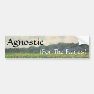 Adesivo Para Carro Agnóstico, (para as fadas)