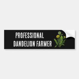 Adesivo Para Carro Agricultor de Dandelion Profissional
