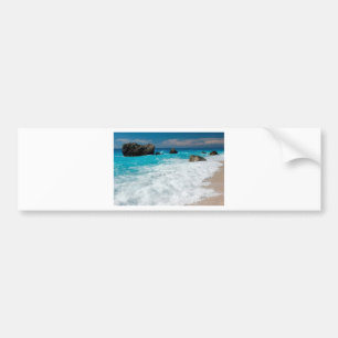 Adesivo Para Carro Água de Surf de Praia Bonita Casamento Havaiano Al