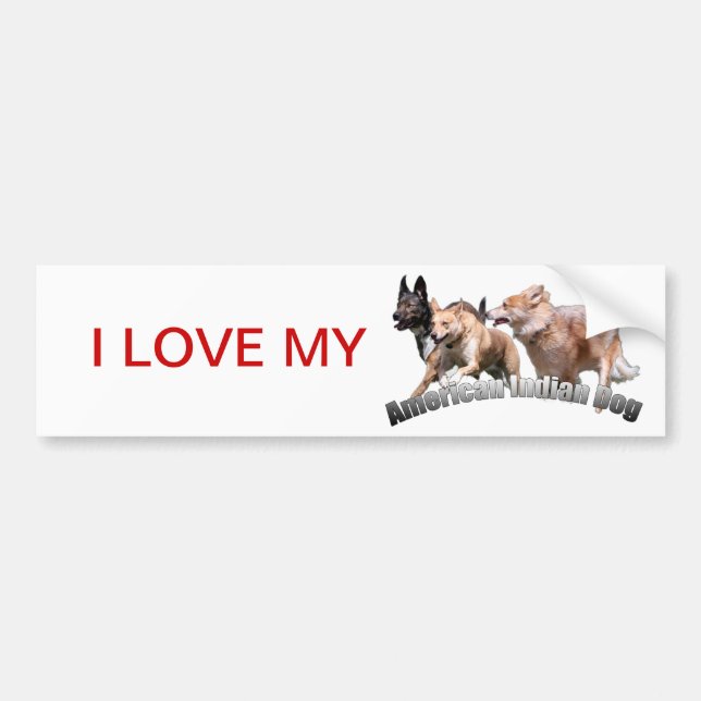 Adesivo Para Carro aidog do bumpersticker (Frente)