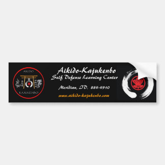 Adesivo Para Carro Aikido-Kajukenbo 2