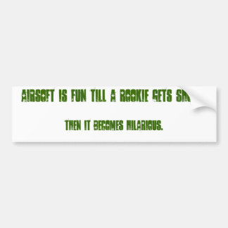 Adesivo Para Carro Airsoft é divertimento até que um recruta obtiver