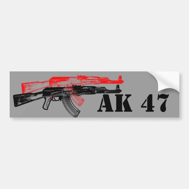 ADESIVO PARA CARRO AK 47 (Frente)