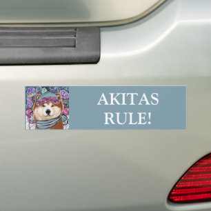 ADESIVO PARA CARRO AKITA