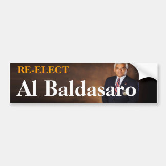 Adesivo Para Carro Al Baldasaro do Re-Elect