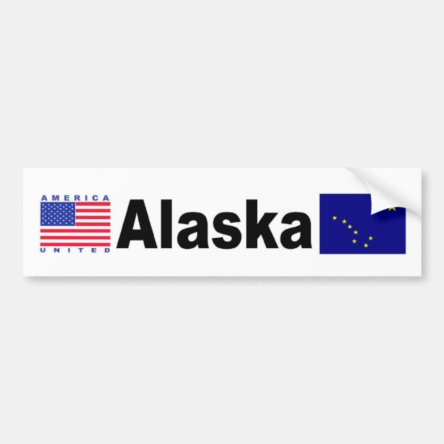 Adesivo Para Carro Alaska (Frente)