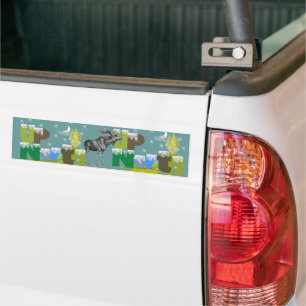 Adesivo Para Carro Alce Vintage UpNorth