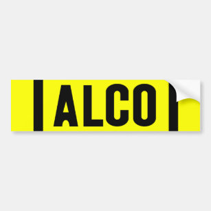 Adesivo Para Carro ALCO - Psto por Alco Locomotiva Empresa