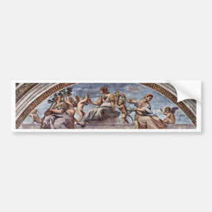 Adesivo Para Carro Alegoria da virtude por Raffael (a melhor
