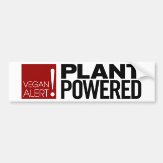 Adesivo Para Carro Alerta do Vegan! Autocolante no vidro traseiro