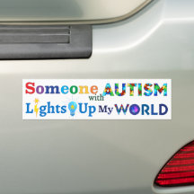 Alguém com AUTISM acende meu mundo