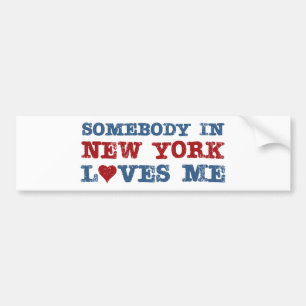 Adesivo Para Carro Alguém em New York ama-me