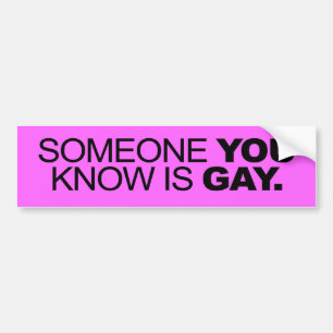 Adesivo Para Carro ALGUÉM QUE VOCÊ CONHECE É GAY -.png