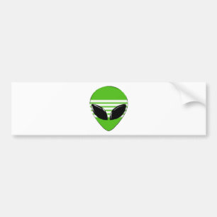 Adesivo Para Carro Alien-01