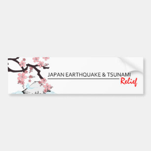 Adesivo Para Carro Alivio *Japan do terremoto/tsunami * autocolante