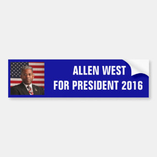 Adesivo Para Carro AllenWest_flag.jpeg, PRESIDENTE 2 de ALLEN