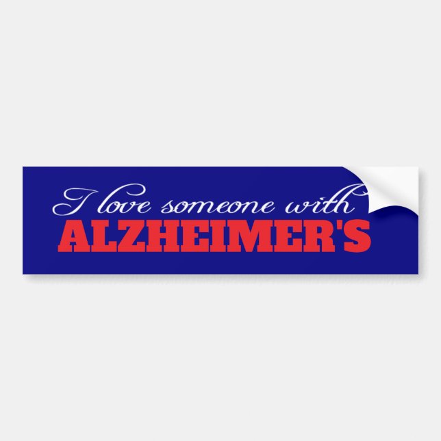 Adesivo Para Carro  Alzheimer's Syndrome mental health (Frente)
