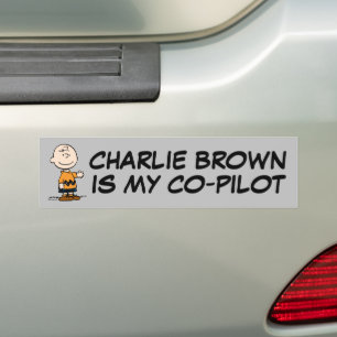 Adesivo Para Carro Amendoins   Charlie Brown