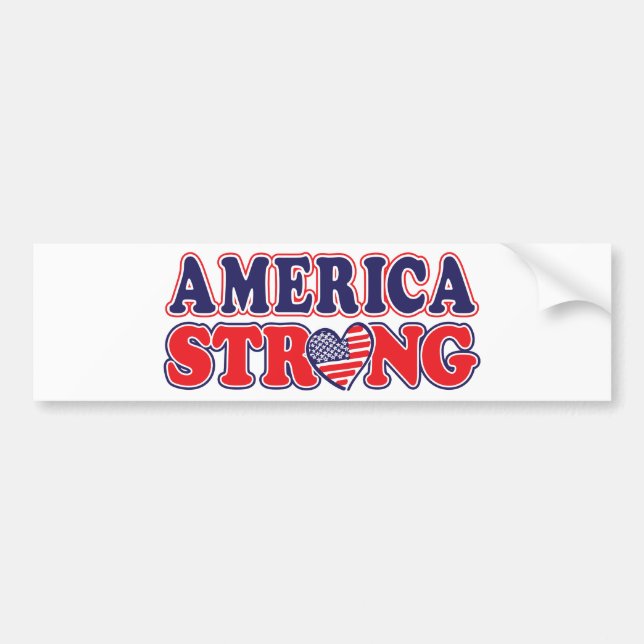 Adesivo Para Carro América Forte (Frente)