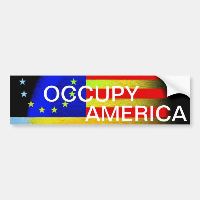 ADESIVO PARA CARRO AMÉRICA OCUPADA (Frente)