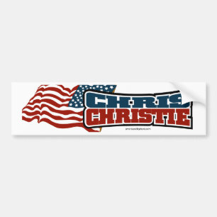 Adesivo Para Carro Americano orgulhoso de Chris Christie