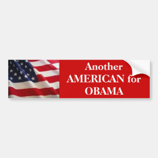 Adesivo Para Carro Americano para Obama