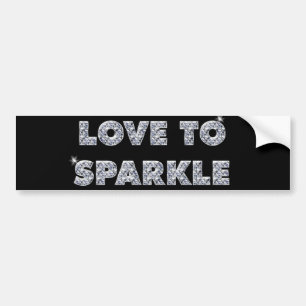 Adesivo Para Carro Amor A Sparkle