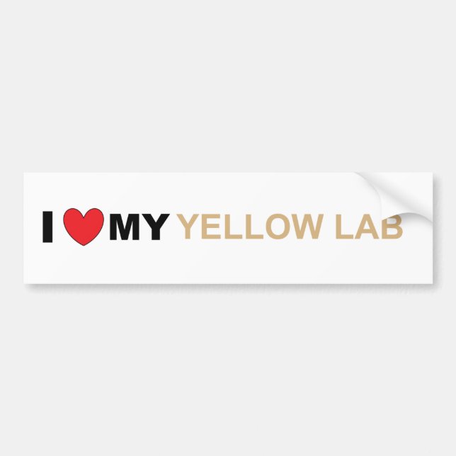 Adesivo Para Carro Amor amarelo LR (Frente)