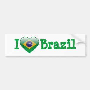 Adesivo Para Carro Amor Brasil
