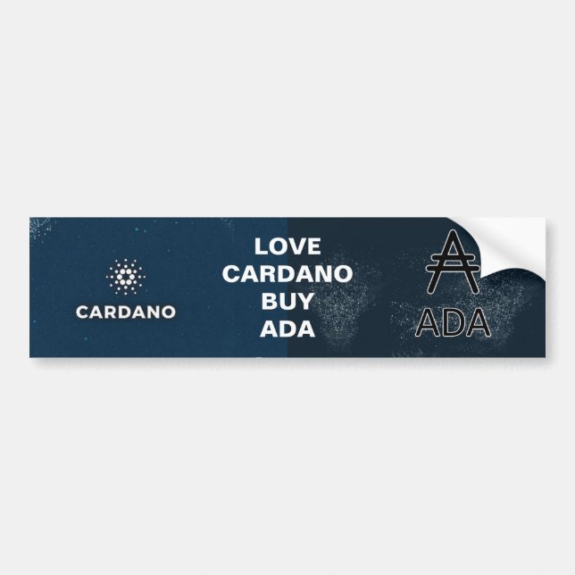 Adesivo Para Carro Amor Cardano, Comprar ADA (Frente)