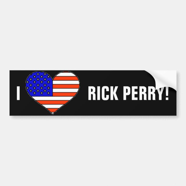ADESIVO PARA CARRO AMOR RICK PERRY (Frente)
