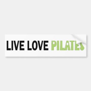 Adesivo Para Carro Amor vivo Pilates! Design original!