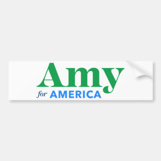 Adesivo Para Carro Amy Klobuchar 2020 Amy para Presidente