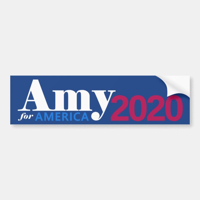 Adesivo Para Carro Amy para América (Frente)