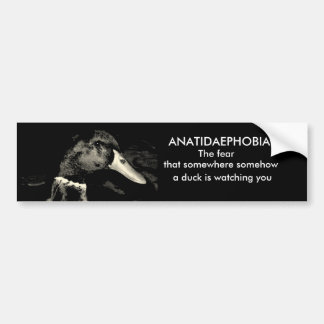 Adesivo Para Carro Anatidaephobia